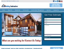 Tablet Screenshot of constructix.net